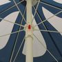 Voir la diapositive 4 : VIDAXL Parasol de jardin avec mat en acier bleu 180 cm