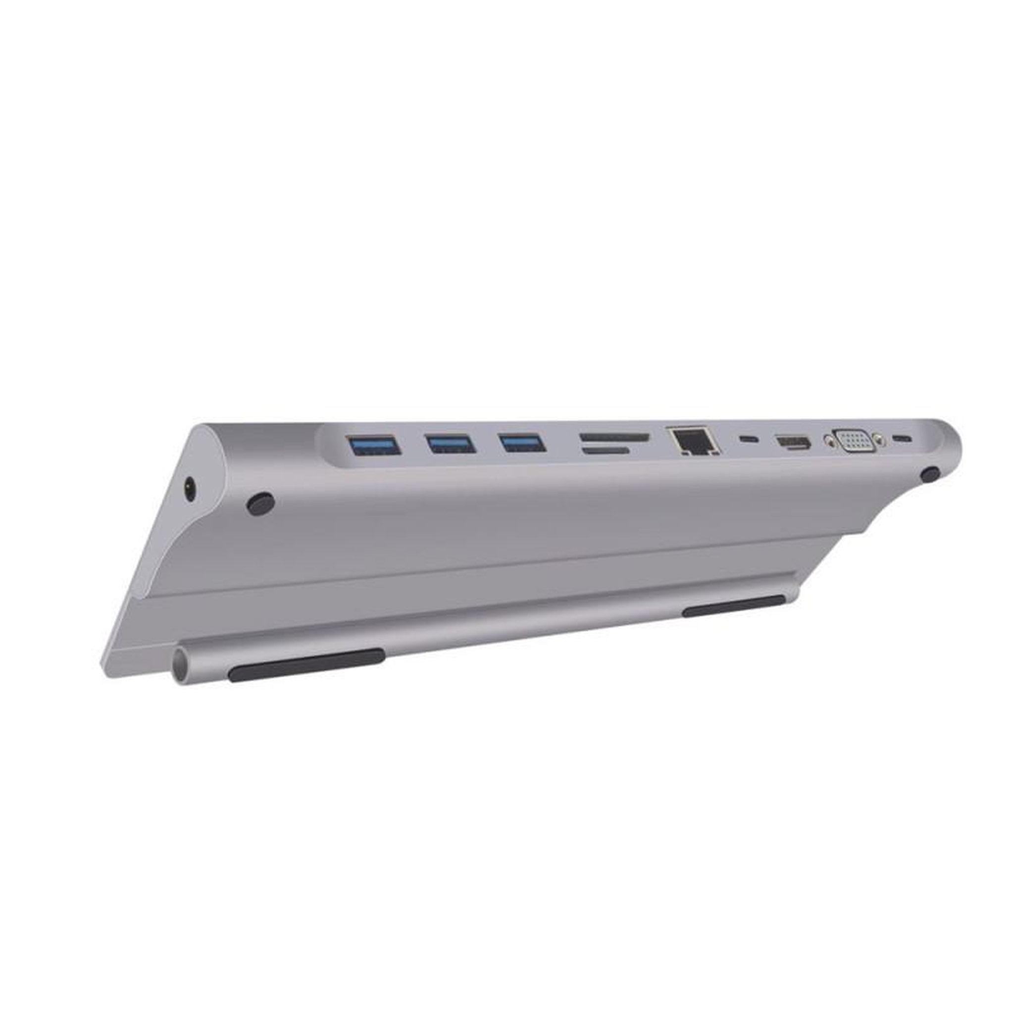 We Station d accueil 11 ports USB Type C We Gris