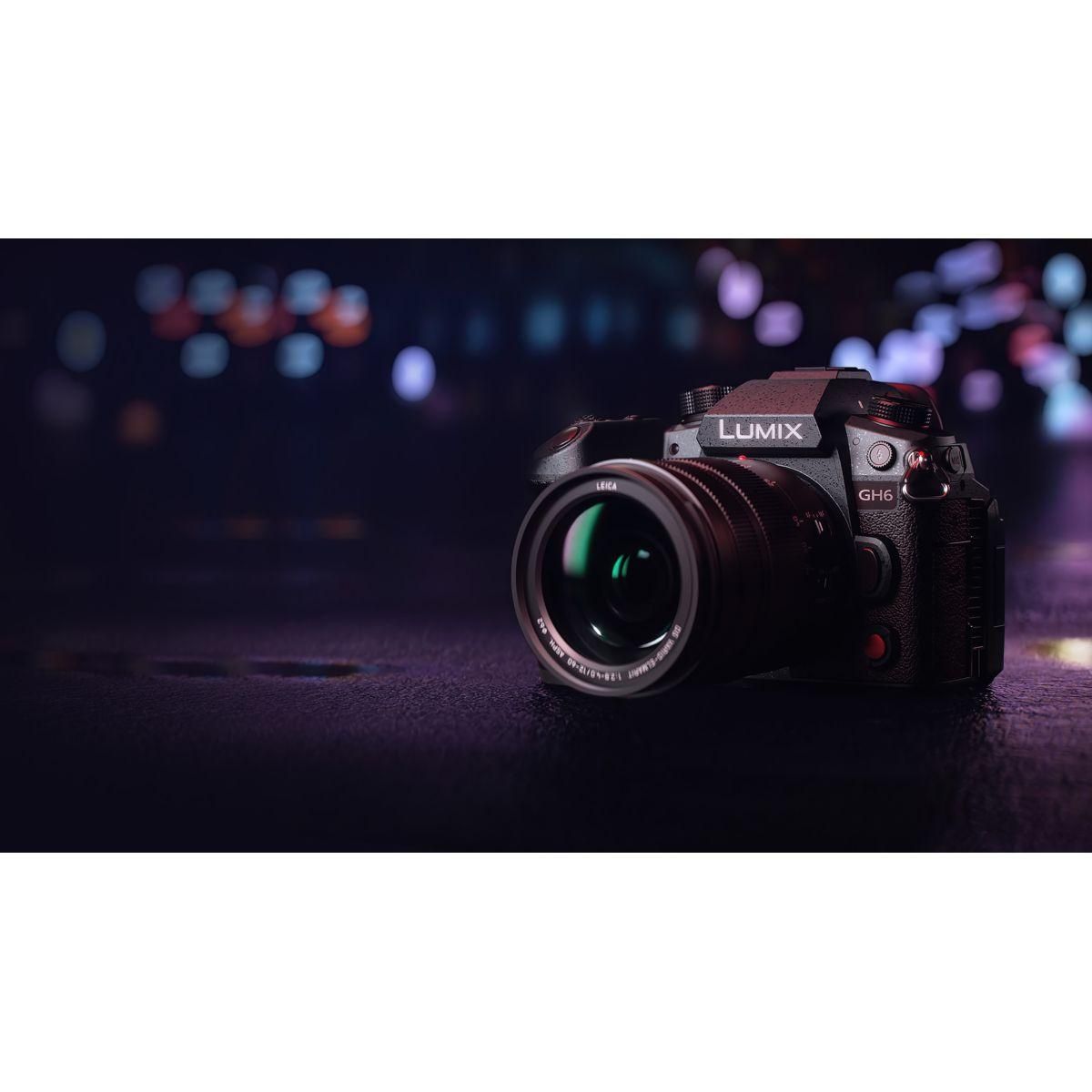 PANASONIC Appareil photo Hybride DC-GH6 Nu noir