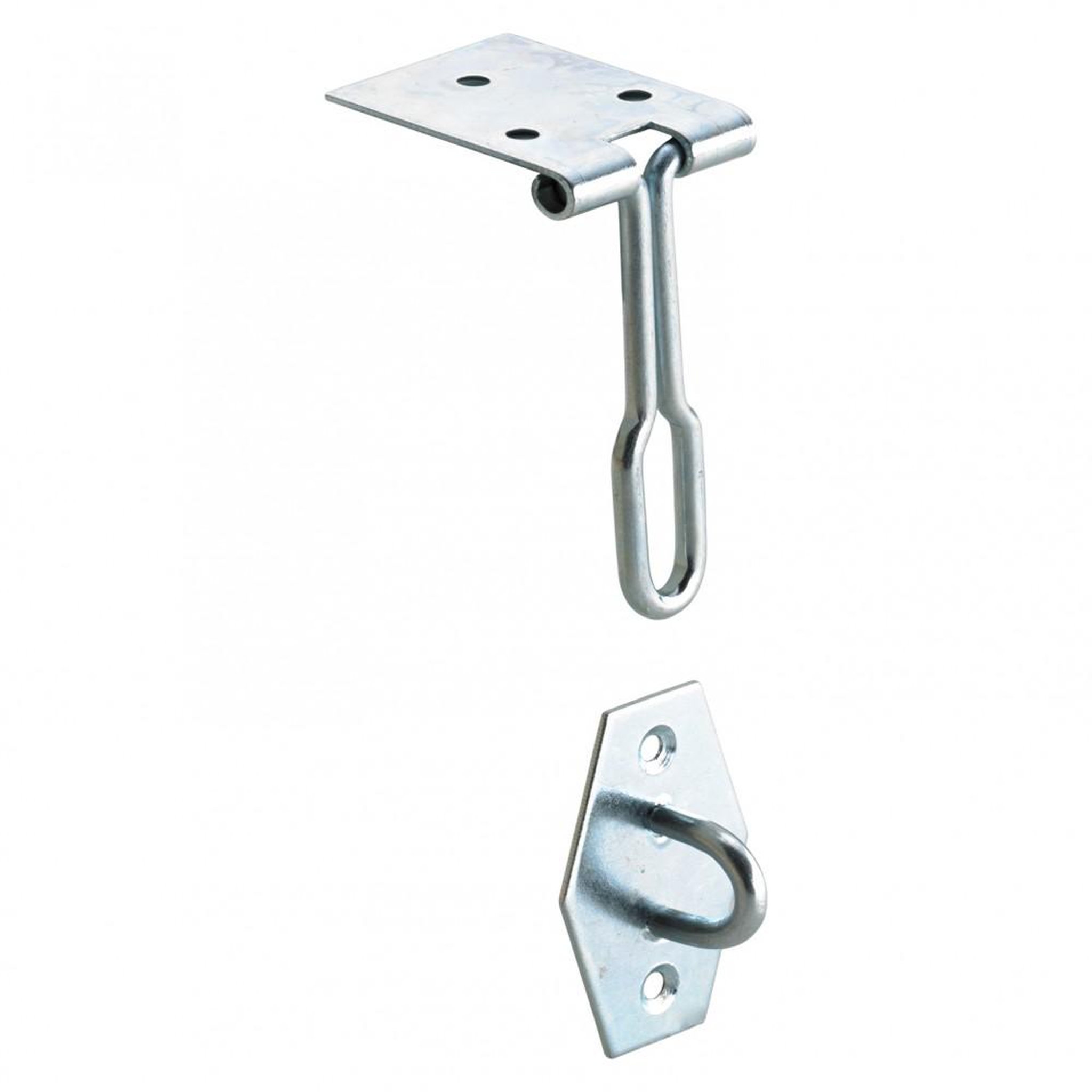CENTRALE BRICO Crochet à levier acier HETTICH, L.80 x l.25 mm