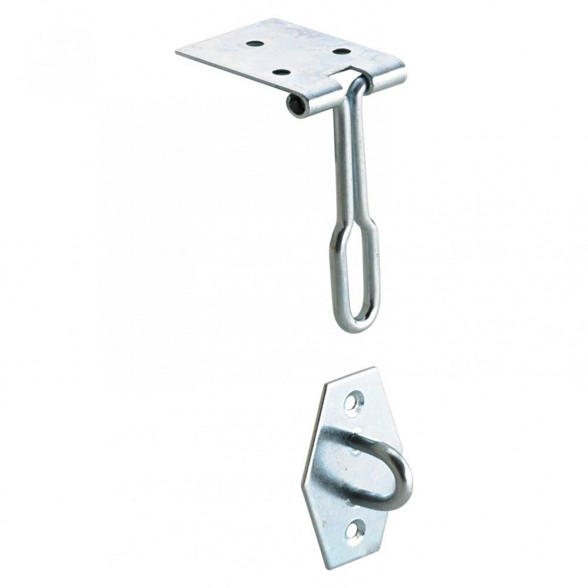 CENTRALE BRICO Crochet à levier acier HETTICH, L.80 x l.25 mm