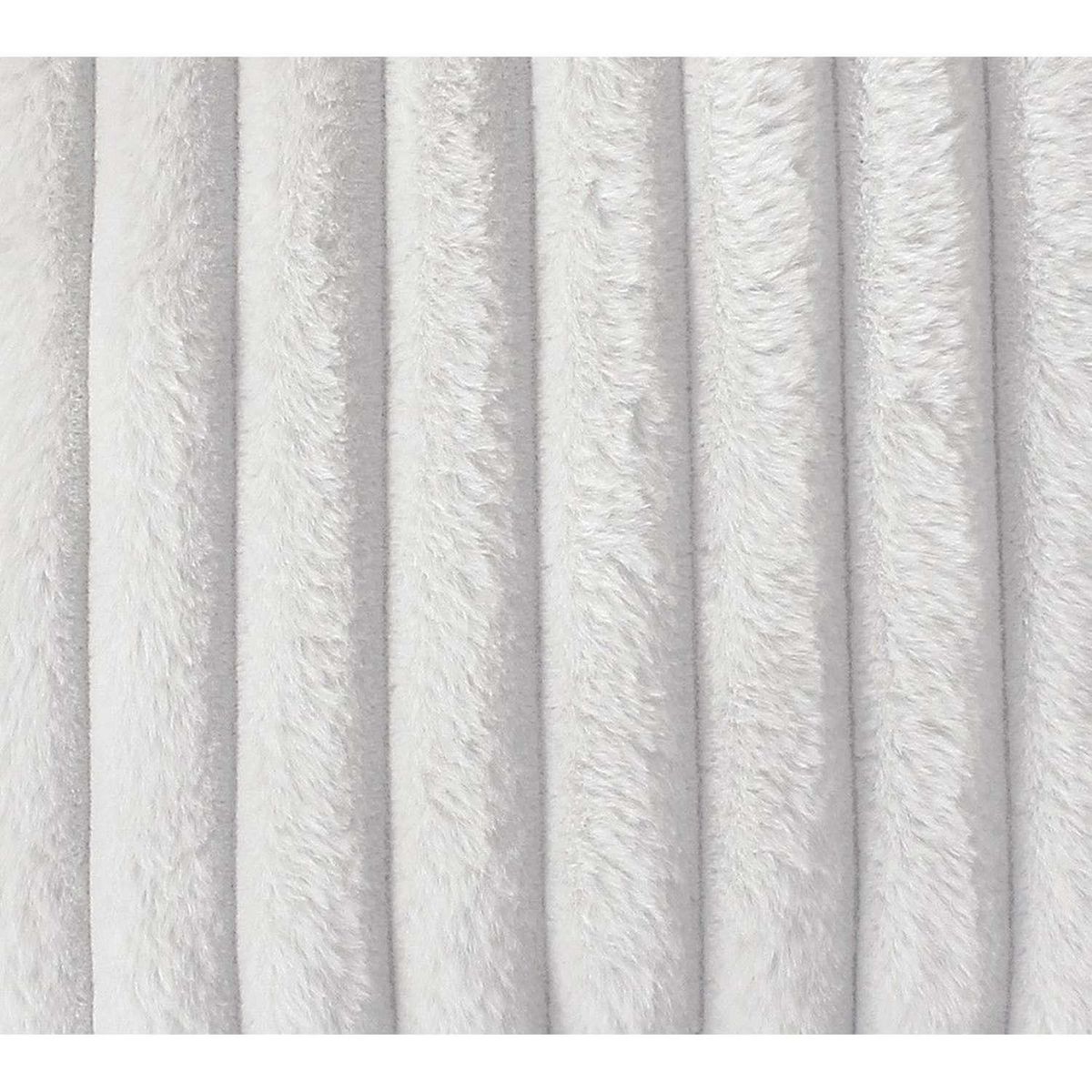 TOILINUX Plaid SELA imitiation fourrure et flanelle