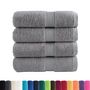 Voir la diapositive 2 : VIDAXL Serviettes d invité de qualité supérieure SOLUND 4 pcs gris