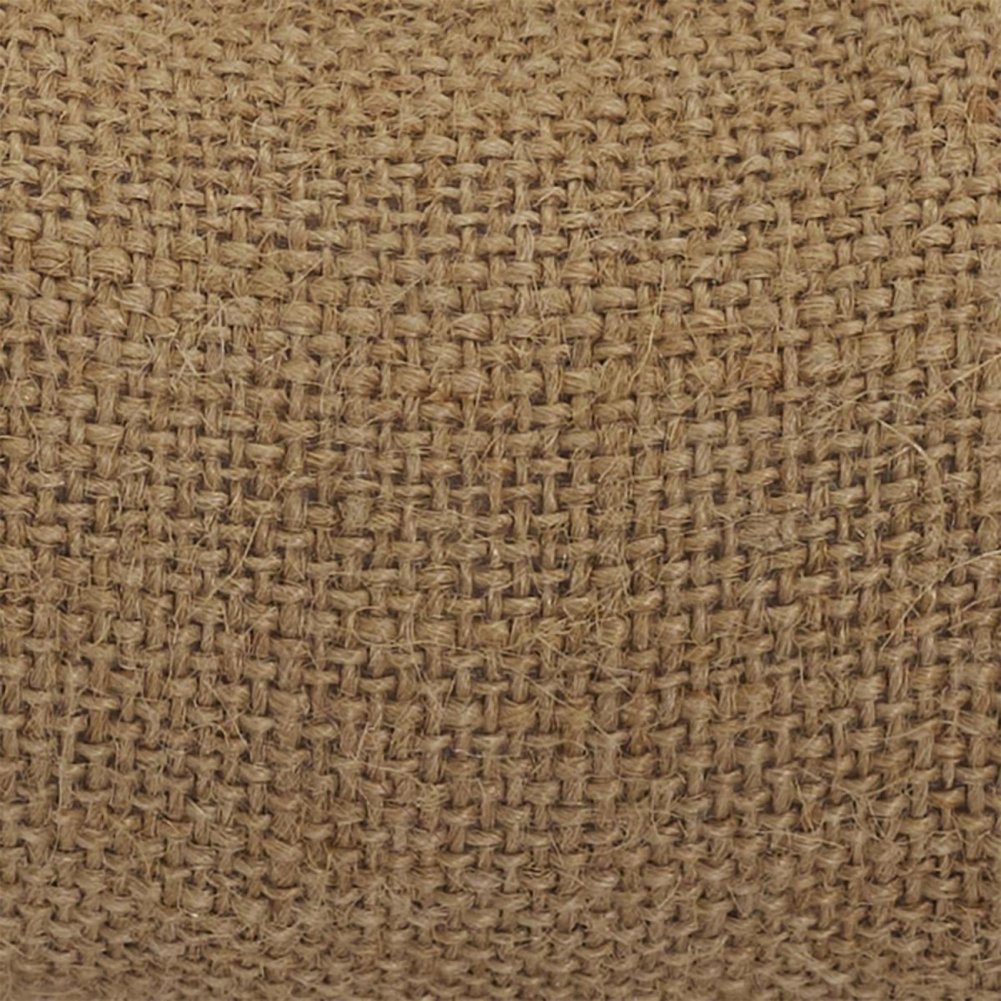 Voir la diapositive 2 : The Home Deco Factory Boudin de porte en jute  natural  80cm marron