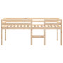 Voir la diapositive 5 : VIDAXL Lit haut sans matelas 90x190 cm bois de pin massif