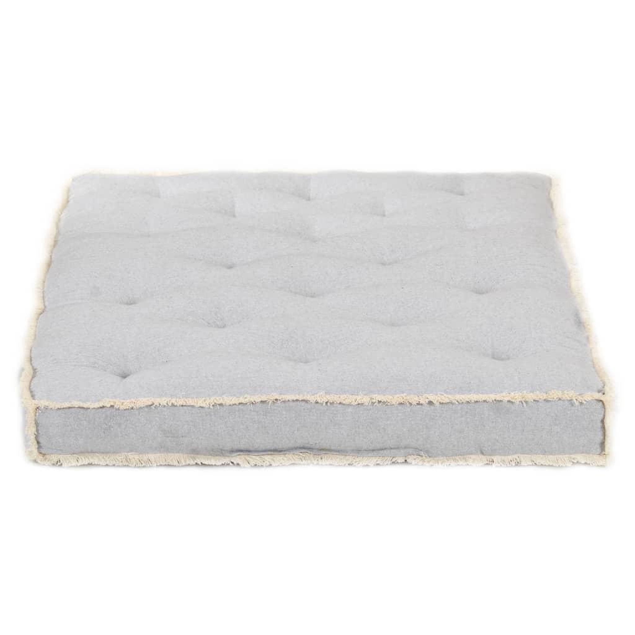 Voir la diapositive 4 : VIDAXL Coussin de canape palette Gris 120x80x10 cm