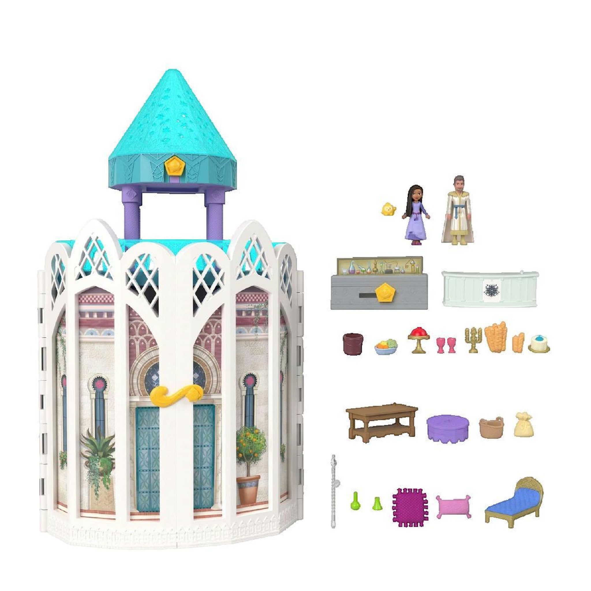 Voir la diapositive 3 : MATTEL Maison de poupée Mattel Château du Royaume des Souhaits