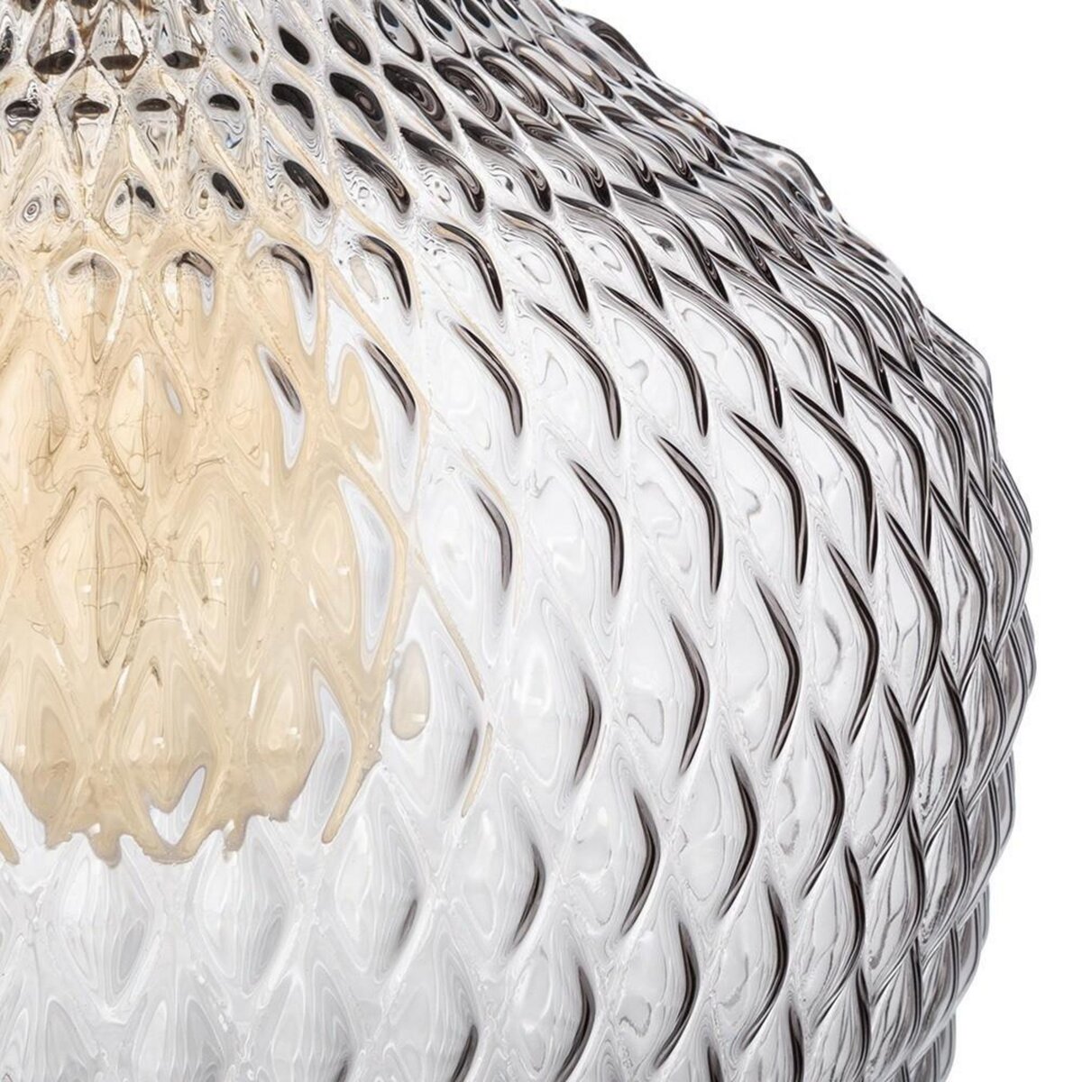 ATMOSPHERA Suspension en verre fumé Omaha H25