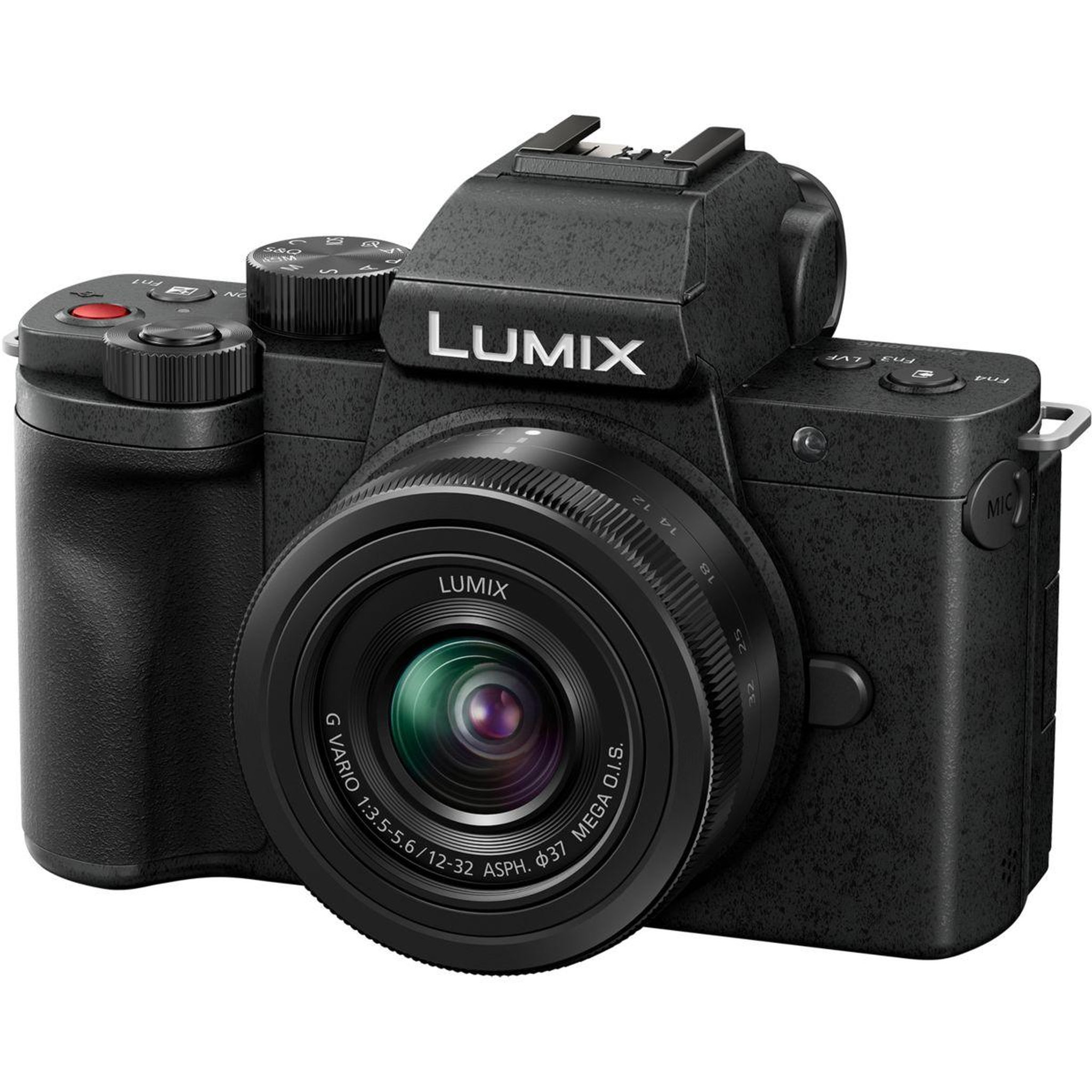 PANASONIC Appareil photo Hybride Lumix G100 noir + Optique 12-32mm