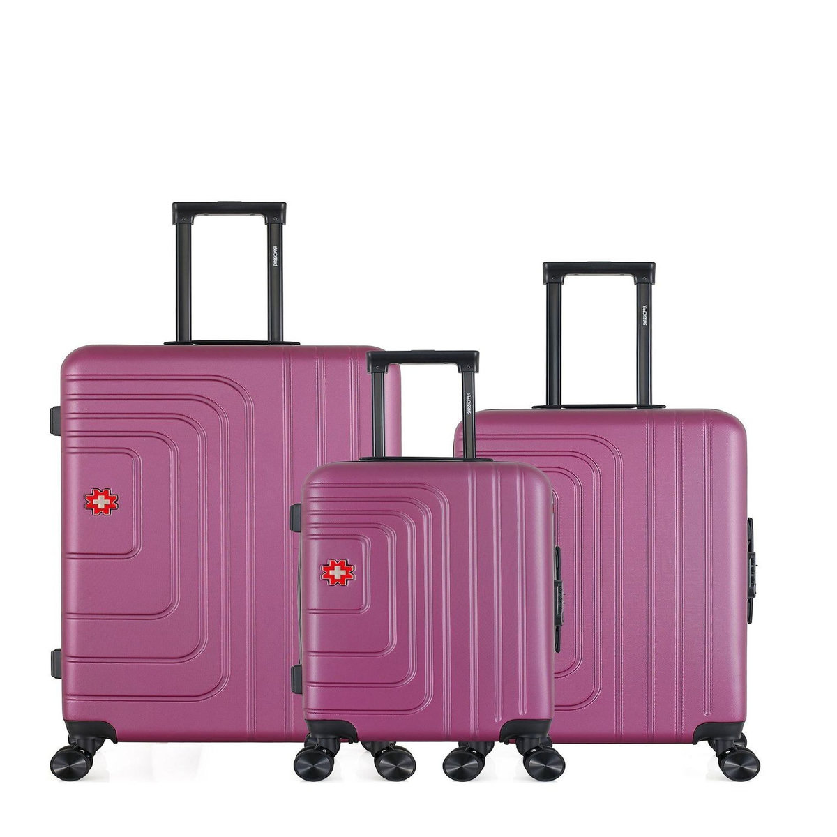 SWISS KOPPER SWISS KOPPER - LOT DE 3 - Valises grand format, weekend et cabine RUTI