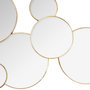 Voir la diapositive 4 : ATMOSPHERA Miroirs ronds multiples Lila 61x37 cm
