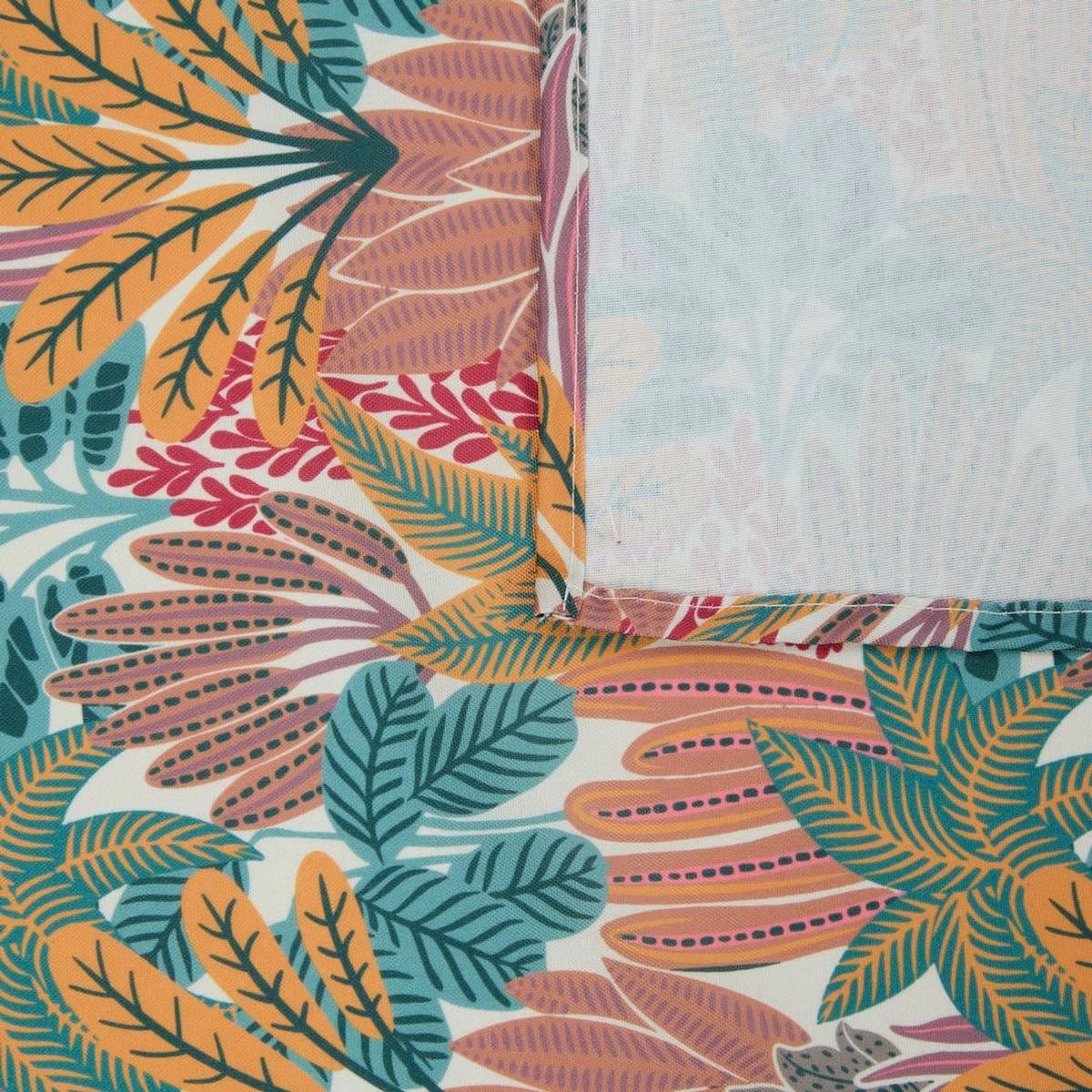 ATMOSPHERA Nappe Antitache Imprimée  Tropical  150x300cm Multicolore