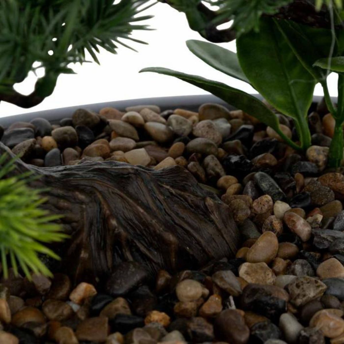 ATMOSPHERA Bonsaï Artificiel en Pot  Jiling  26cm Bleu