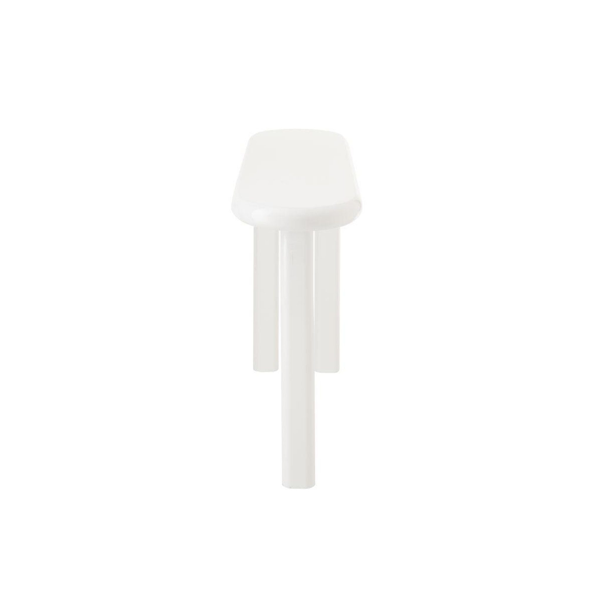 Voir la diapositive 4 : J-LINE Console ovale design  archie  120cm blanc