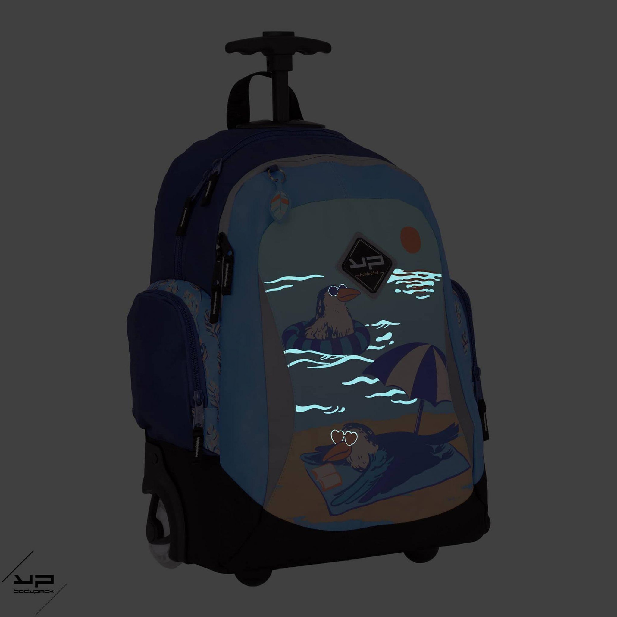 Voir la diapositive 4 : BODYPACK BODYPACK Sac à dos à roulettes 2 compartiments Farniente