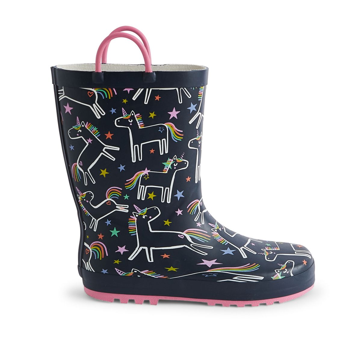 IN EXTENSO Bottes de pluie licorne fille du 24 au 35