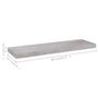 Voir la diapositive 6 : VIDAXL Etagere murale flottante Gris beton 80x23,5x3,8 cm MDF