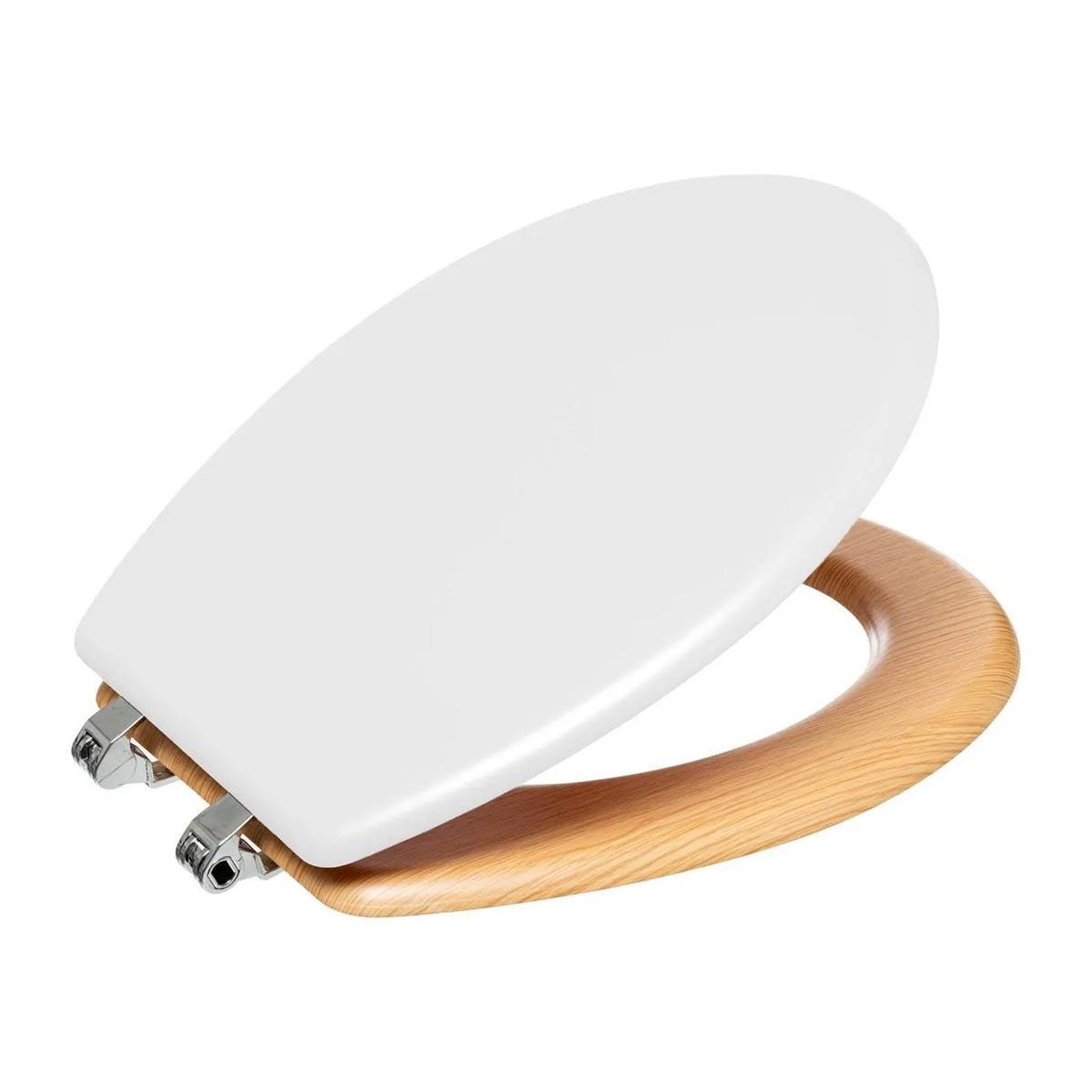 Voir la diapositive 2 : FIVE Abattant wc design  modern  46cm blanc
