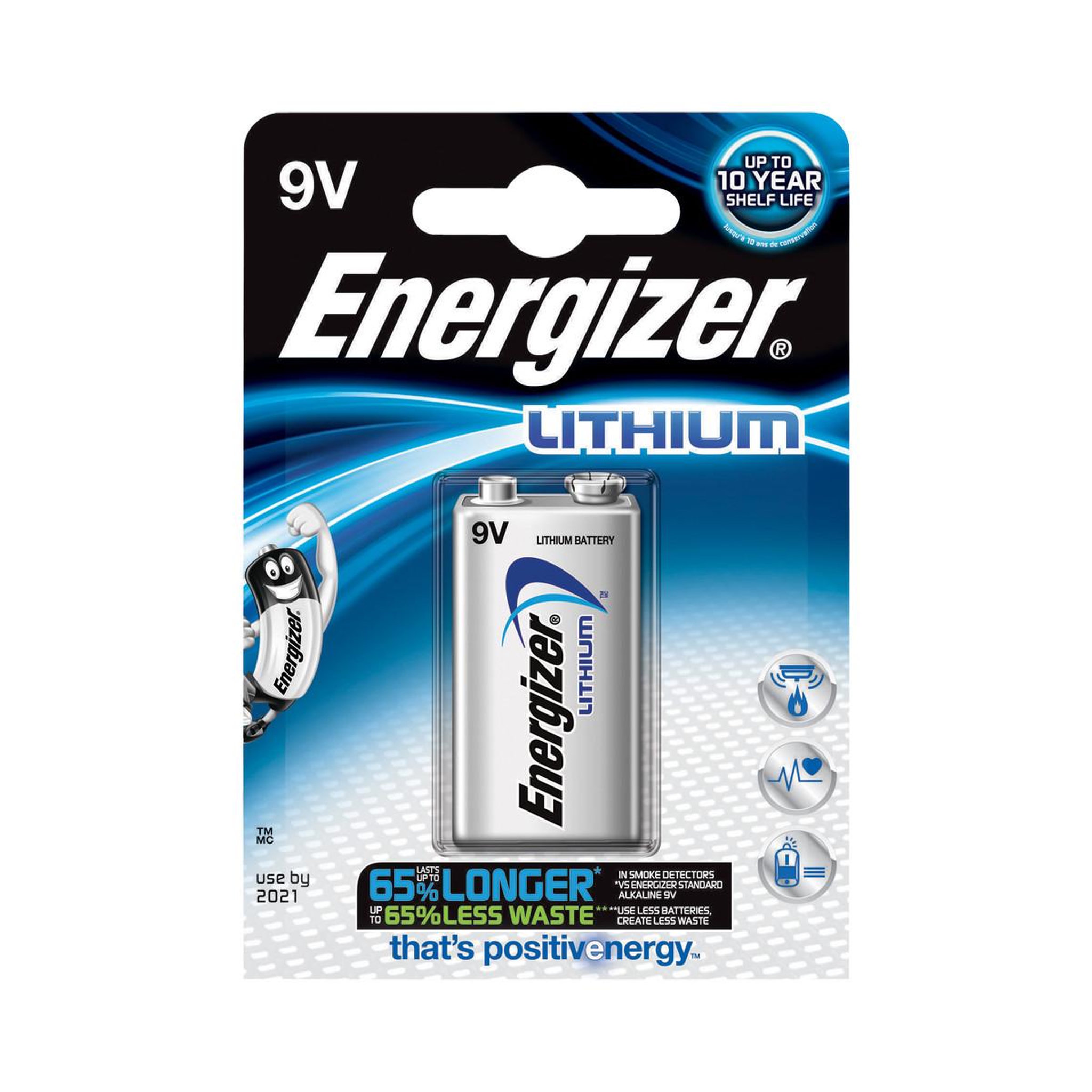 Voir la diapositive 3 : Energizer Energizer ENLITHIUM9VP1