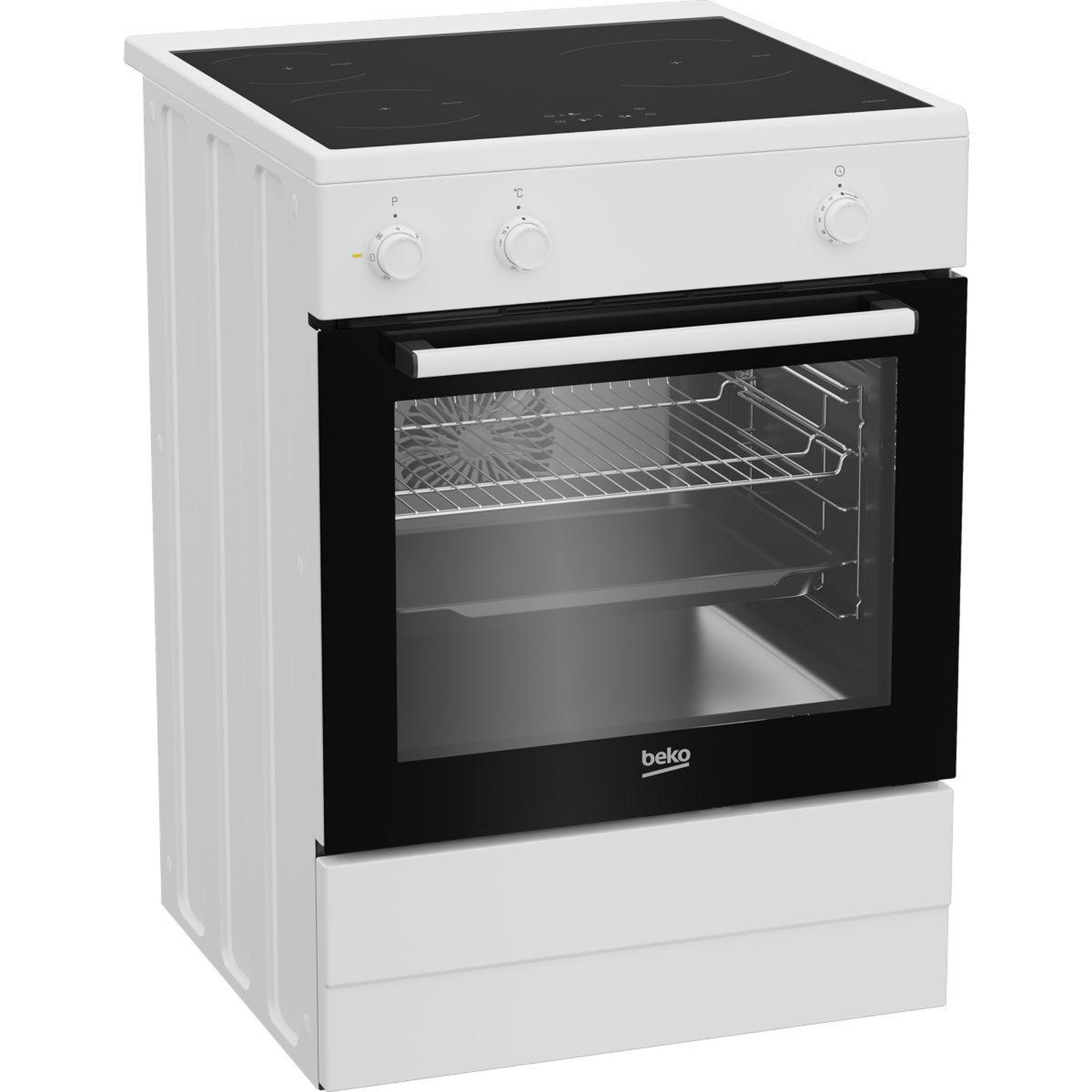 Voir la diapositive 2 : Beko Cuisinière induction fbe68112mwc