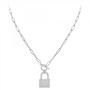 Voir la diapositive 3 : SC CRYSTAL Collier cadenas par SC Crystal orné de Cristaux scintillants