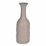 Paris Prix Vase Déco en Céramique  Martelé  30cm Taupe