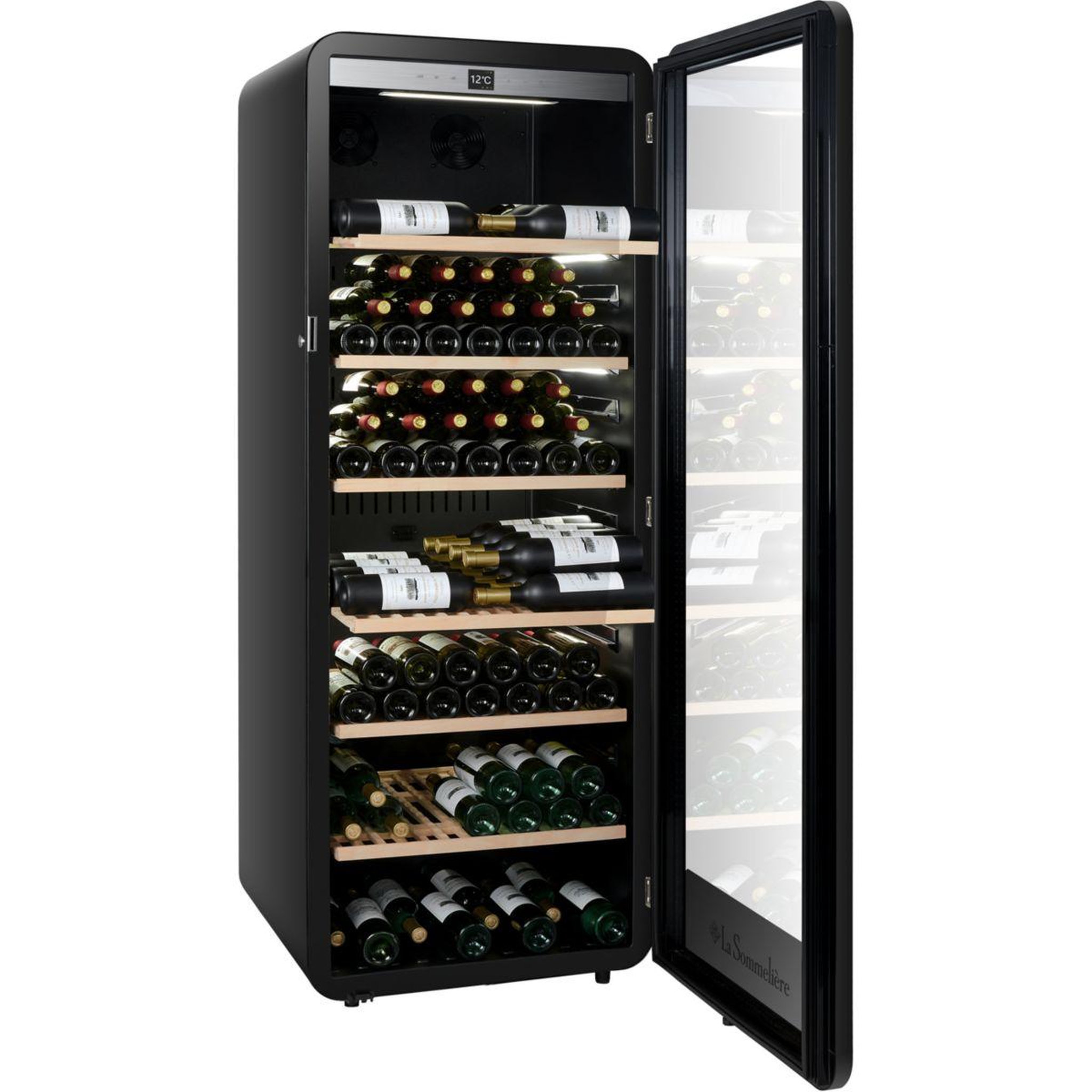 Voir la diapositive 4 : LA SOMMELIERE Cave à vin vieillissement APOGEE255PVN