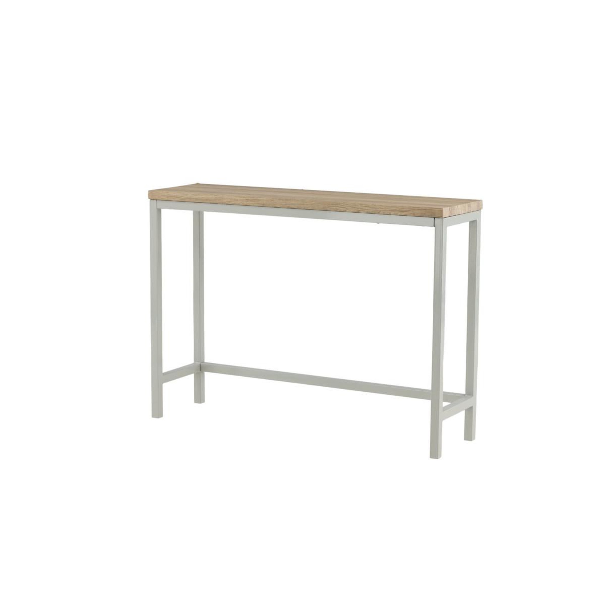Voir la diapositive 5 : Paris Prix Console design  rise  110cm naturel & gris