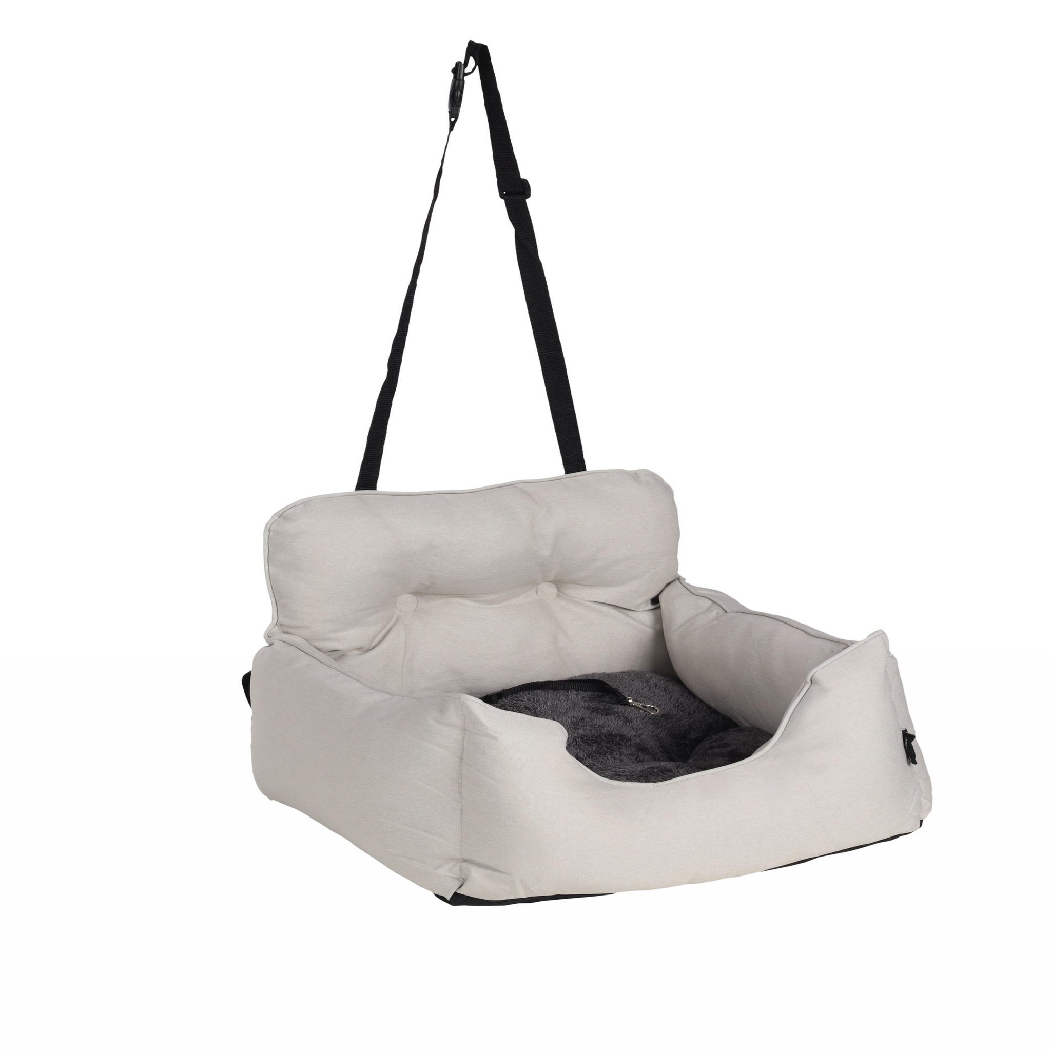 Eden Siege auto voiture pour chien blanc