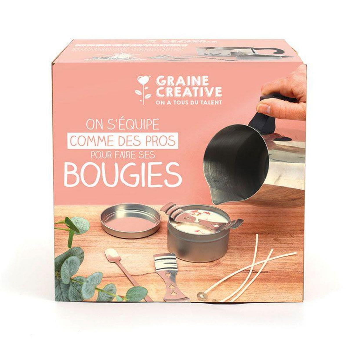 Graine créative Kit DIY outils et accessoires pour bougies
