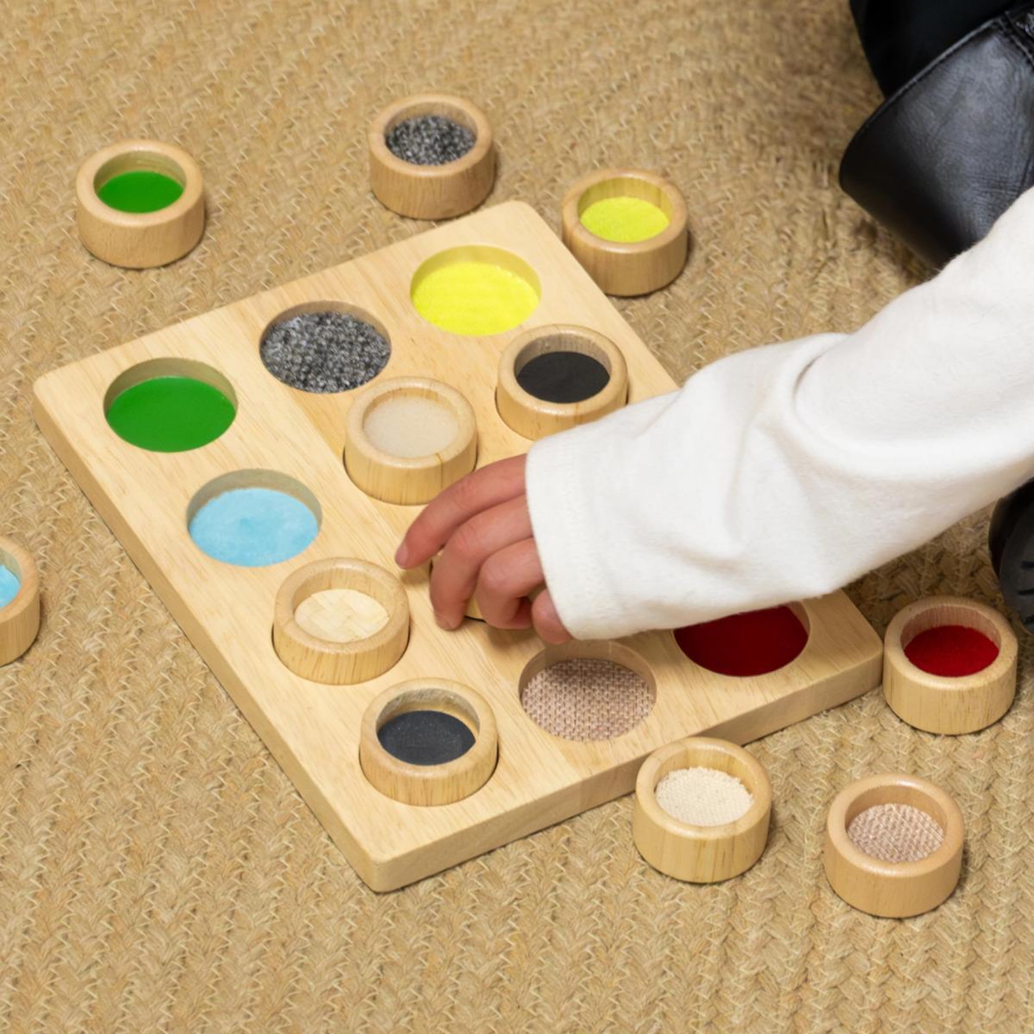 Voir la diapositive 2 : TICKIT Tableau Toucher et Associer en bois