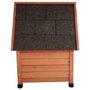 Voir la diapositive 4 : @Pet @Pet Maison d'exterieur pour chats 57x45x43 cm Bois Marron