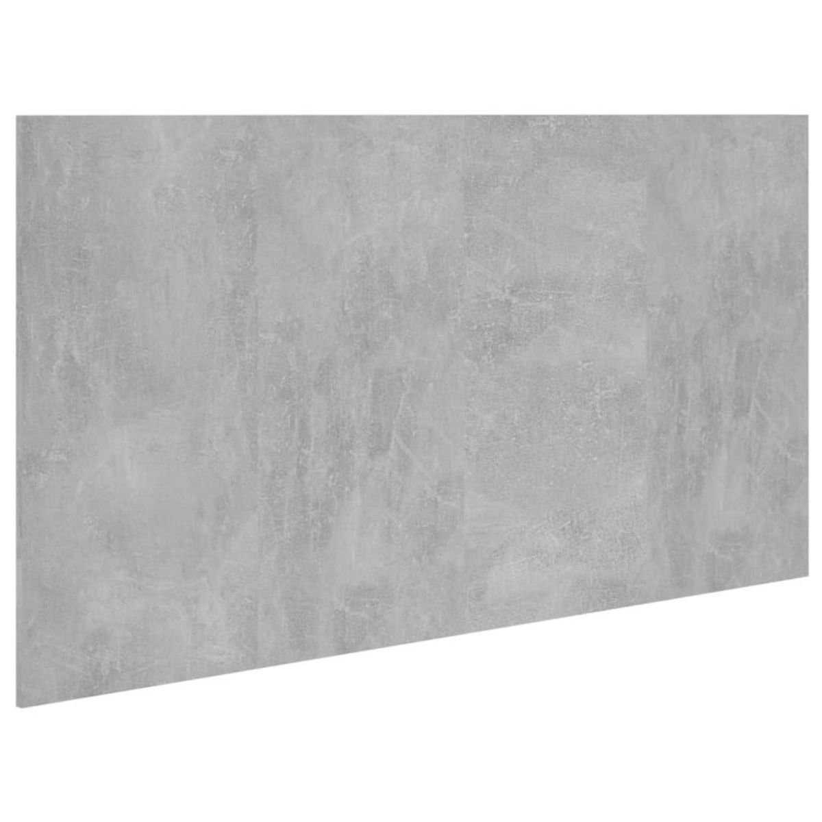 VIDAXL Tete de lit Gris beton 160x1,5x80 cm Bois d'ingenierie
