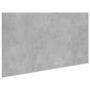 Voir la diapositive 2 : VIDAXL Tete de lit Gris beton 160x1,5x80 cm Bois d'ingenierie