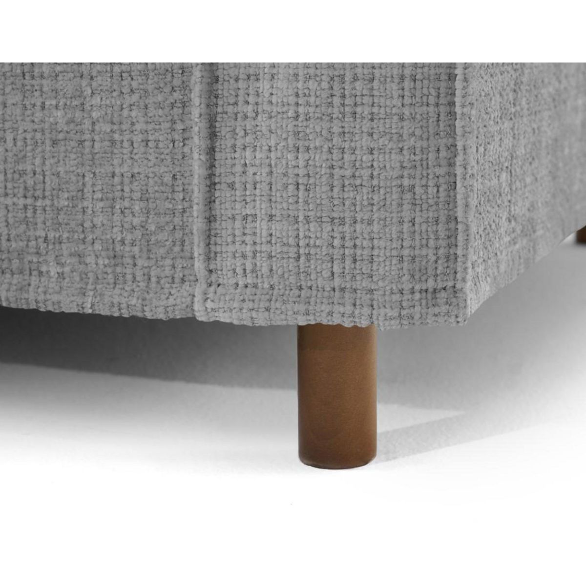 LISA DESIGN Jake - canapé déhoussable d'angle gauche 5 places en velours texturé