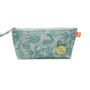 Voir la diapositive 1 : YOUNG'S ATTITUDE Trousse triangle verte motif feuilles