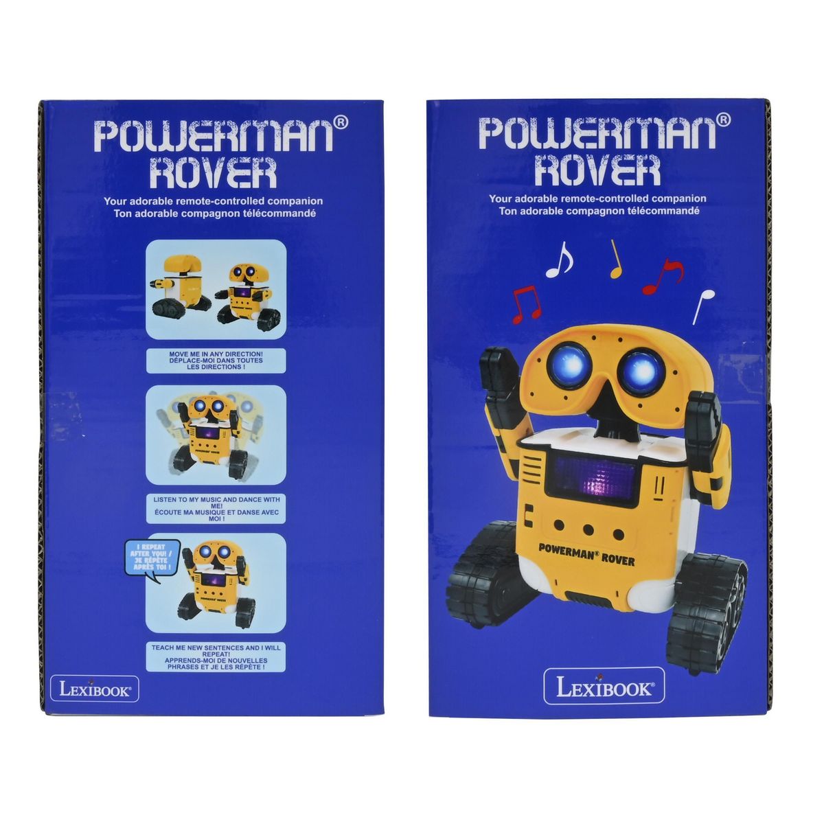 Lexibook Mon robot multifonction avec changeur de voix, contrôle par geste, musiques et lumières