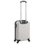 Voir la diapositive 3 : VIDAXL Valise rigide Argenté brillant ABS