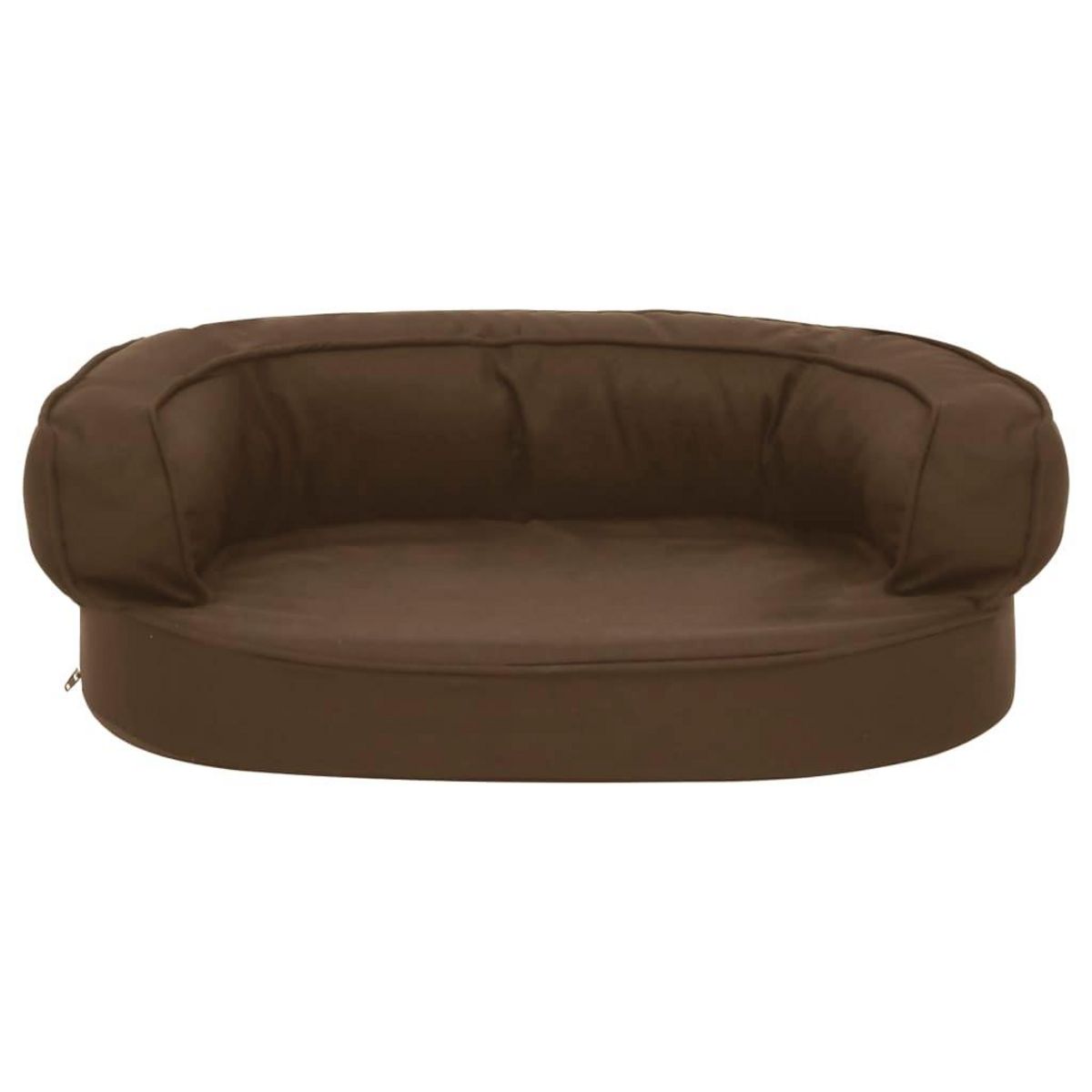 VIDAXL Matelas de lit ergonomique pour chien 60x42 cm Aspect de lin