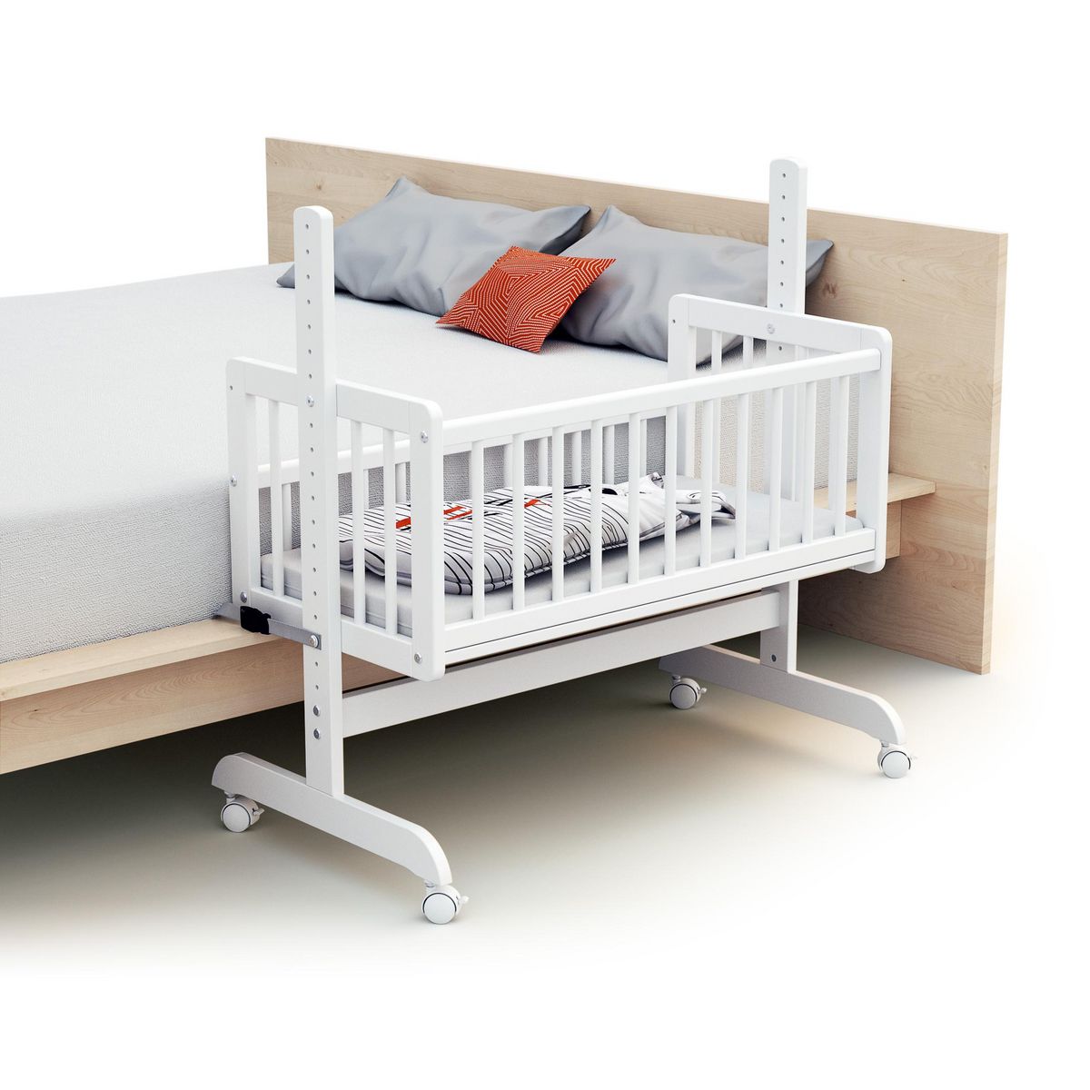 AT4 Berceau cododo évolutif ESSENTIEL en bois