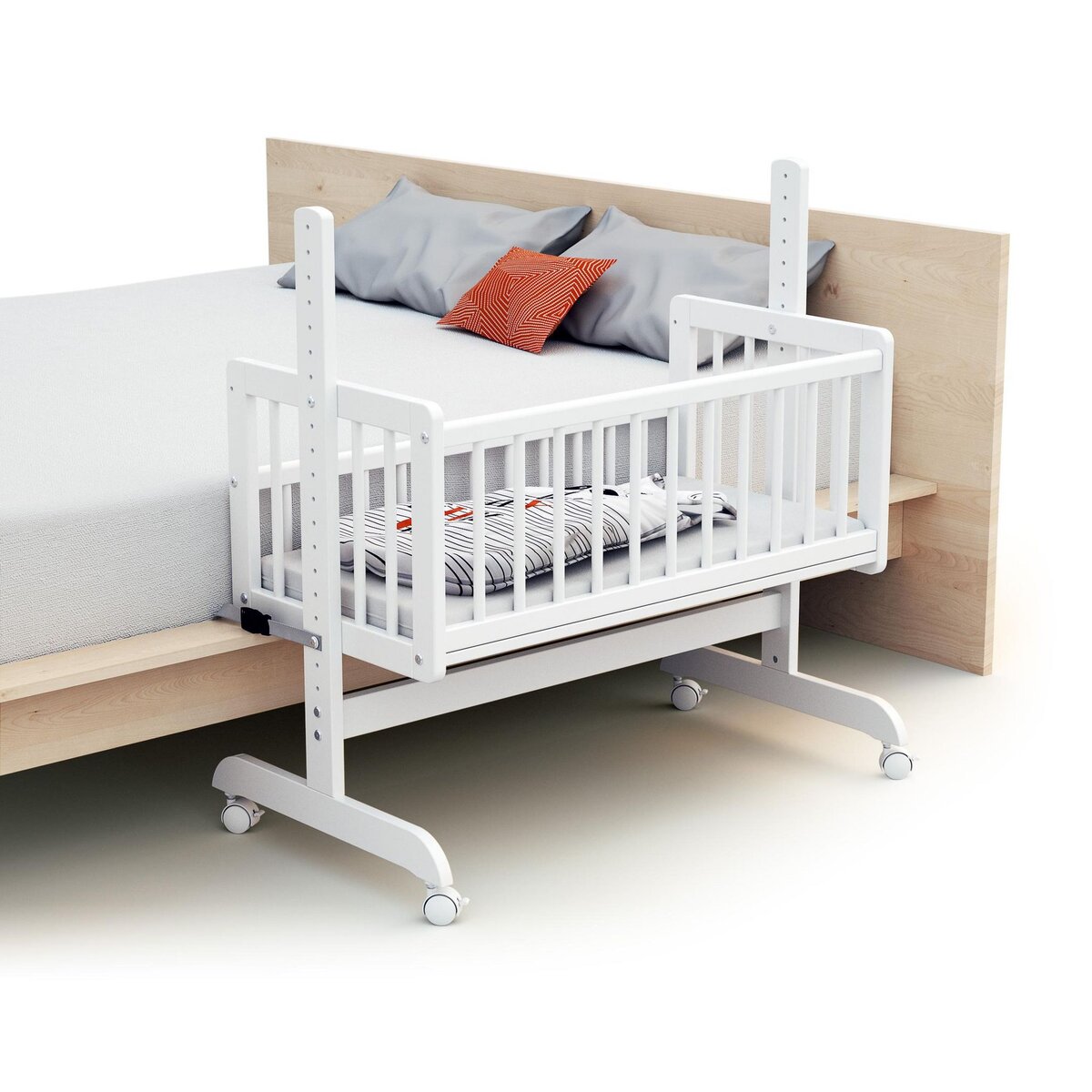 AT4 Berceau cododo évolutif ESSENTIEL en bois