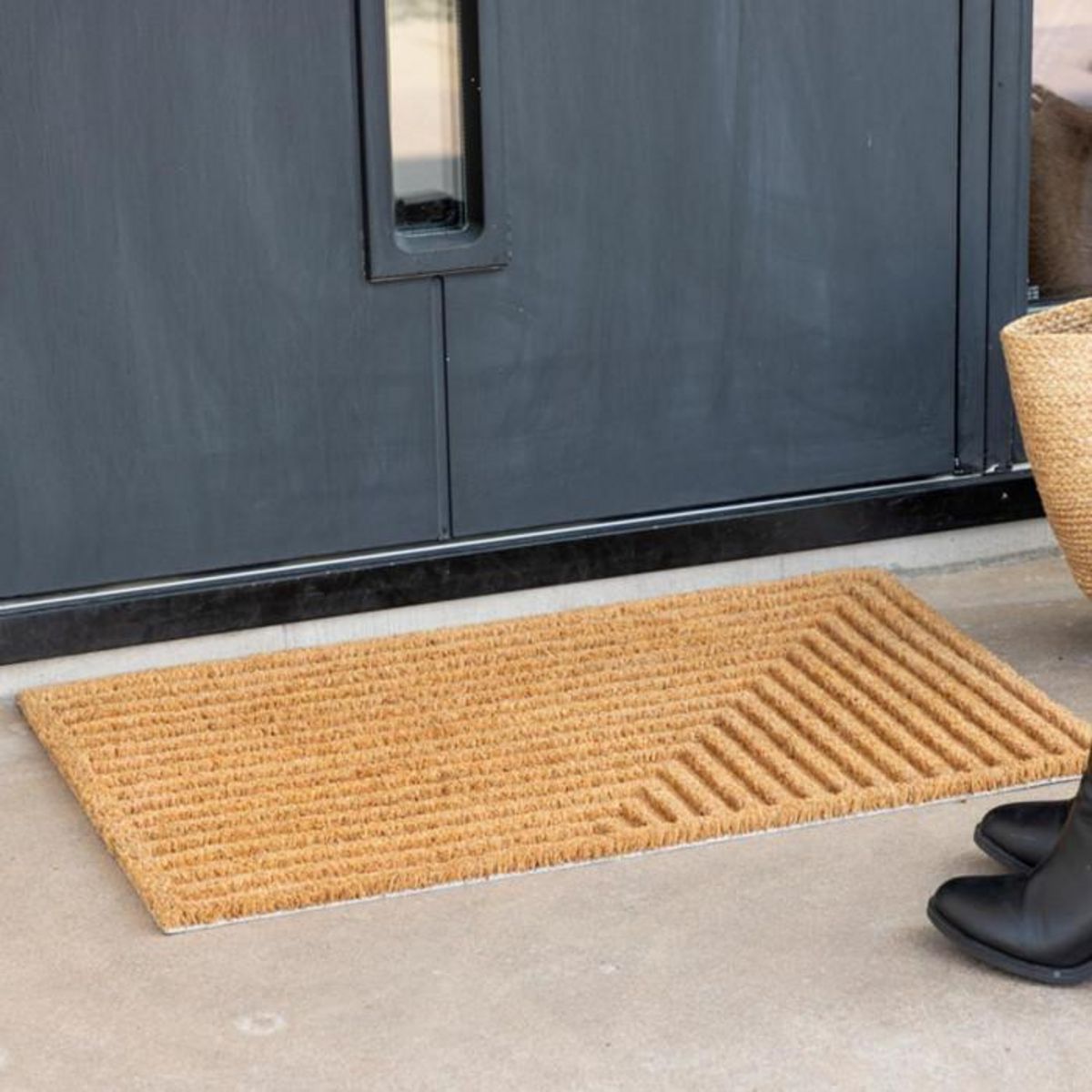 Paris Prix Paillasson en Fibre de Coco  Jon  45x75cm Naturel