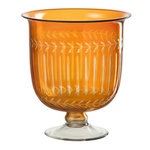 Paris Prix Vase en Verre Tige  Anastasia  22cm Orange
