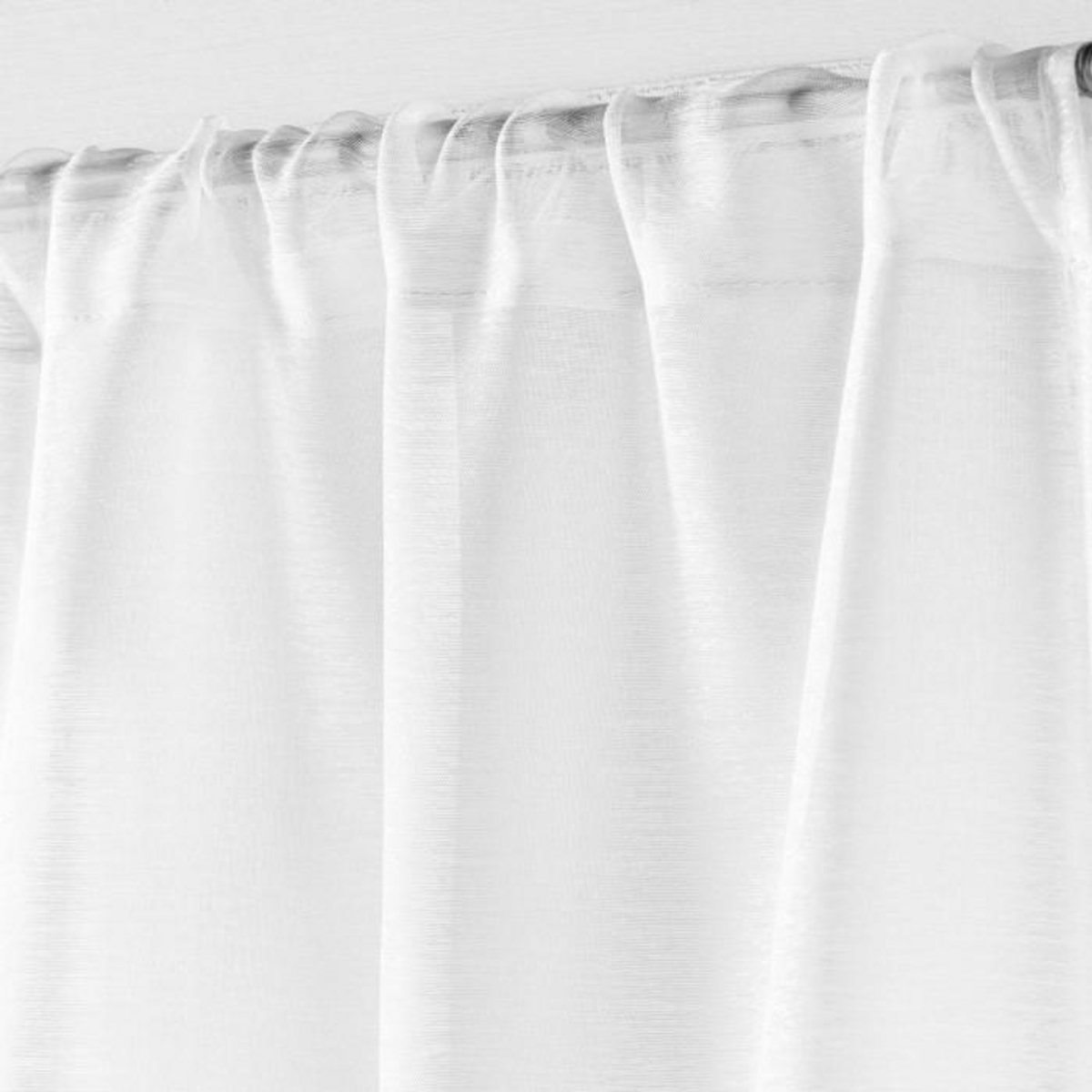 Paris Prix Paire de Voilages  Lisséa  70x200cm Blanc