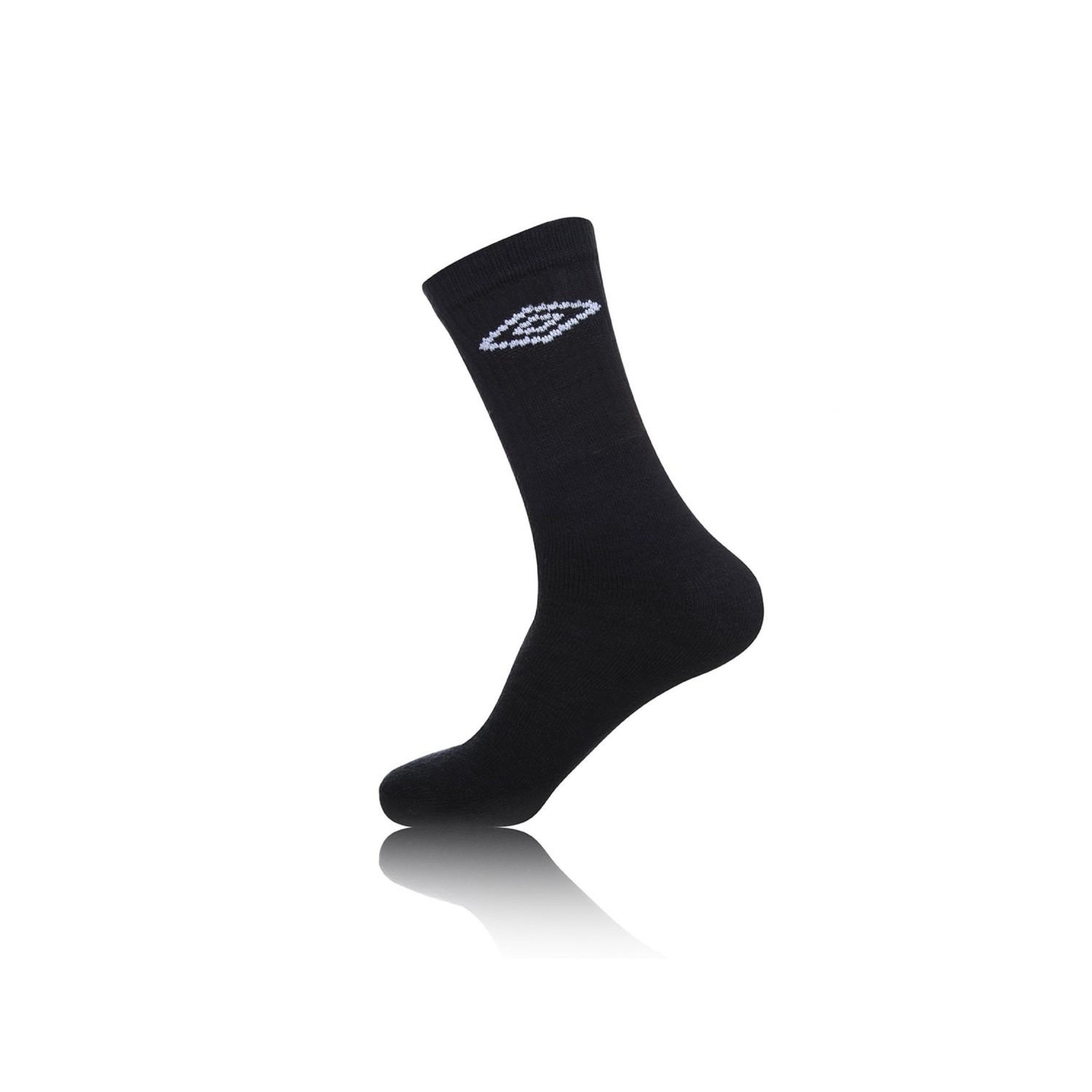 Voir la diapositive 3 : UMBRO Lot de 20 paires de chaussettes tennis homme noir