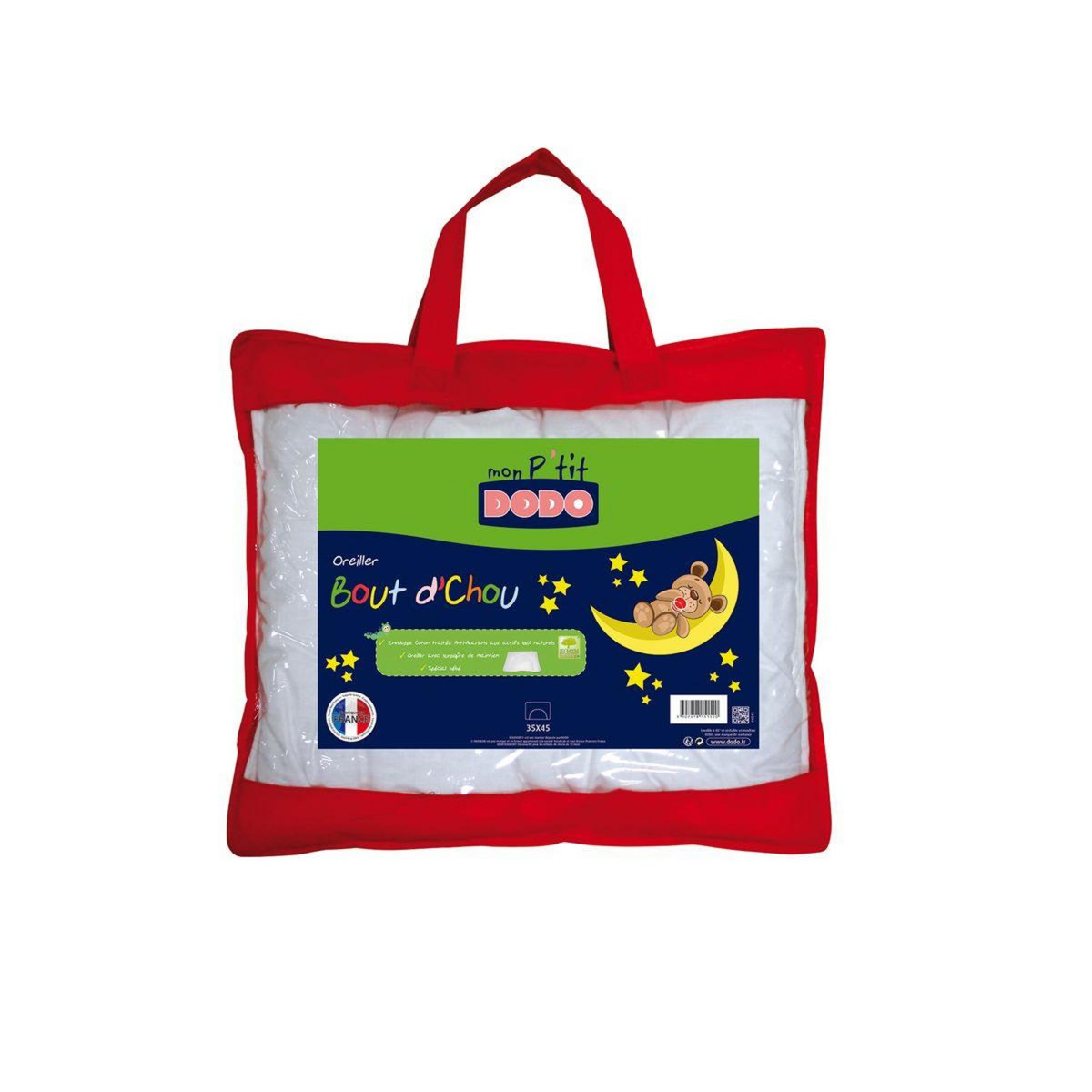 DODO Oreiller bébé anti-acariens DODO BOUT'CHOU