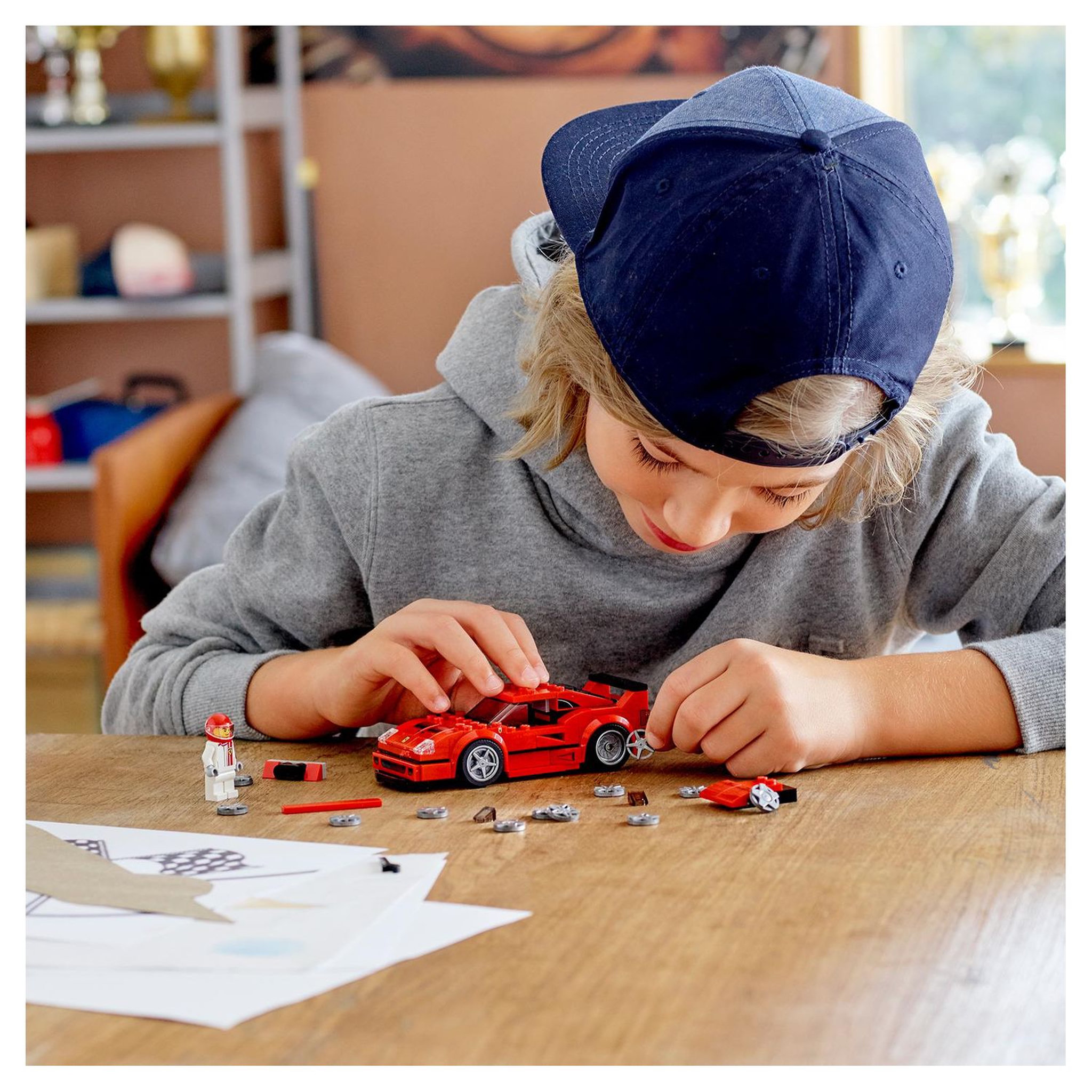Voir la diapositive 7 : LEGO Speed Champions 75890 - Ferrari F40 Competizione
