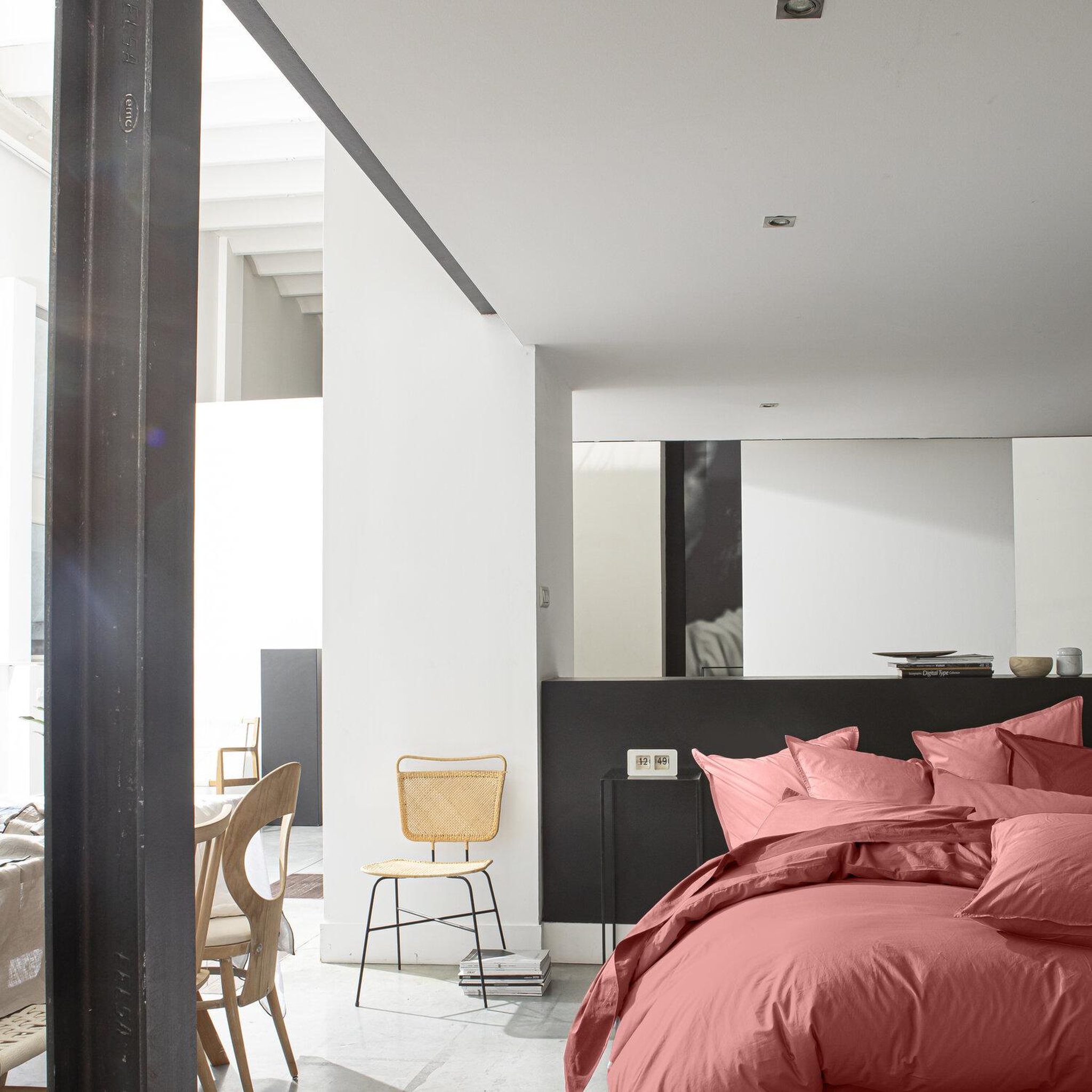 Voir la diapositive 3 : BATON ROUGE Taie d'oreiller 100% percale de coton