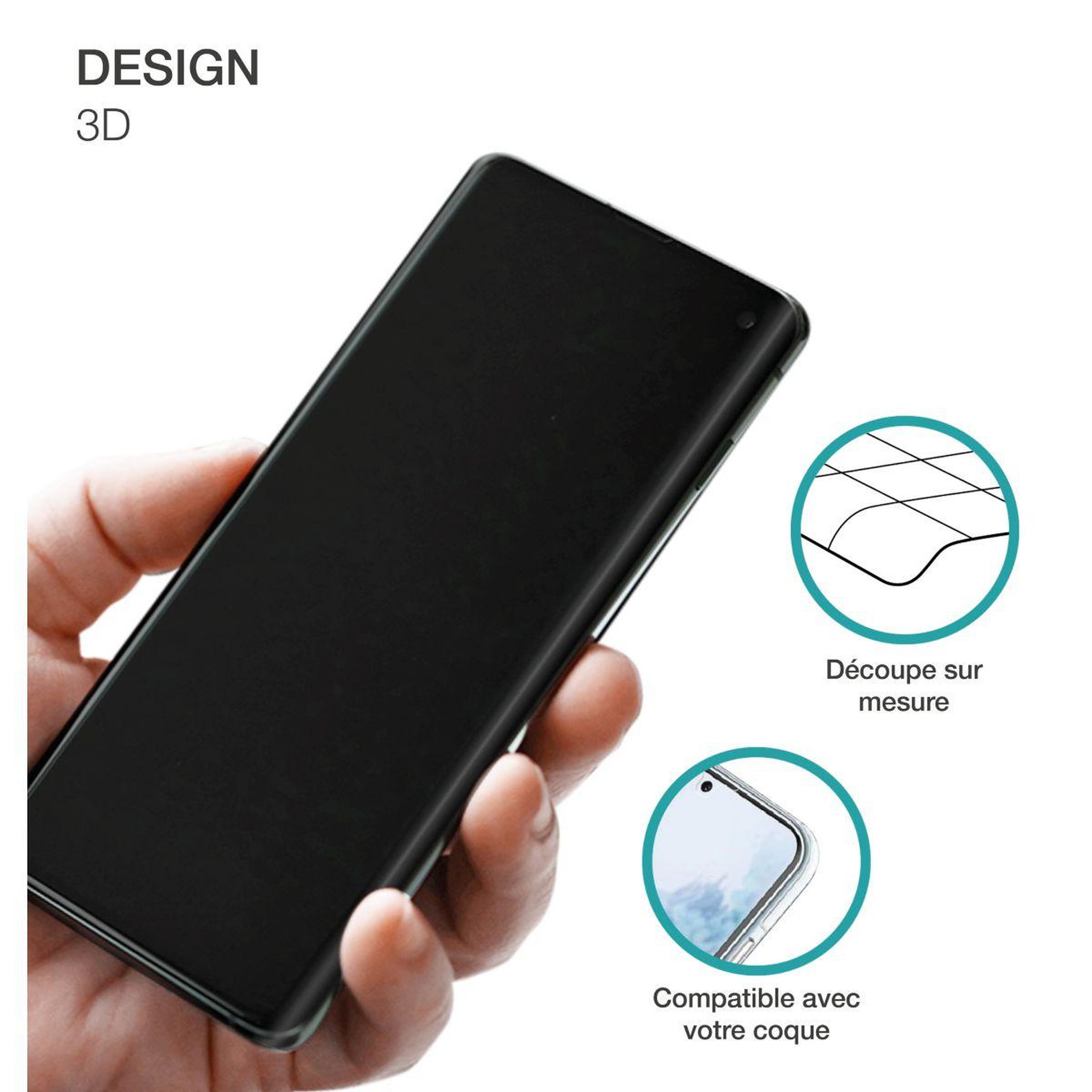 Voir la diapositive 4 : Bigben Connected Protège écran honor magic 7 lite verre trempé