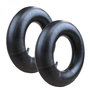 Voir la diapositive 1 : LINXOR Lot de 2 chambres à air valve droite pour brouette, diable, chariot, tondeuse ou autre - 4.00 / 3.50 - 6